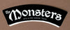 Sticker - the Monsters Black/White