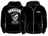Zip Hoodie Jacket - Black - Skull Logo