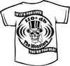 T-SHIRT - WHITE - THE MONSTERS 110DB+