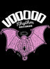 T-Shirt -  Black - Voodoo Rhythm PussyBat Logo
