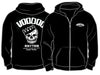 News: Zip Hoodie Jacket - Black - Skull Logo